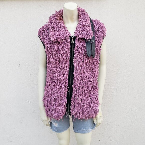 Phenomenon Japan A/W 2011 Pink Fringe Vest - Picture 2 of 13